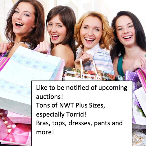 torrid Other - Plus size live show notification! TONS of NWT Torrid! New items every week!